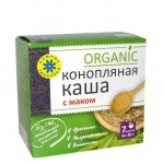 Каша, Компас здоровья 30 г 7 шт конопляная с маком порционная