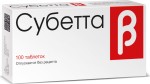 Субетта, таблетки для рассасывания 100 шт