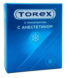 Презервативы Torex с анестетиком 3 шт.
