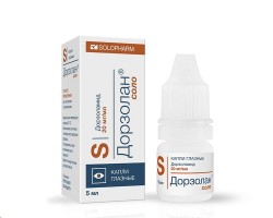 Дорзолан соло капли глазн. 20 мг/мл 5 мл 1 шт.