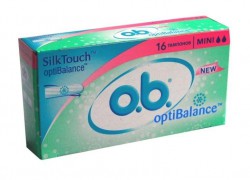 Тампоны o.b. оптибаланс мини 16 шт.