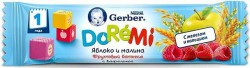 Батончик Gerber Дореми яблоко малина с вафелькой 25 г