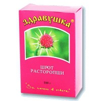 Шрот Здравушка из расторопши плоды 100 г