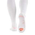 Чулки антиэмболические, Интекс р. L-EW Элеганс для широкого бедра 2 класс компрессии с резинкой на силиконовой основе белые