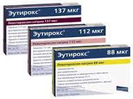 Эутирокс табл. 112 мкг 100 шт.