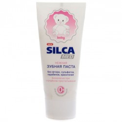 Зубная паста детская, SilcaMed (Силка Мед) 65 г Бэби Нежная 0+ лет