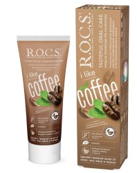 Зубная паста Rocs Ай лайк кофе 74 г
