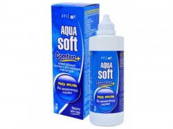 Раствор для ухода за контактными линзами Avizor аква софт комфорт плюс 250 мл