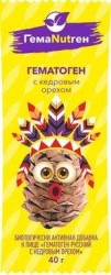 Гематоген ГемаNutген русский с кедровым орехом 40 г