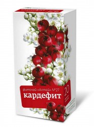 Фиточай БАД Фиточай Алтай №27 Кардефит 20 шт. ф/пак. 2 г