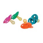 Пустышка латексная, Курносики арт. 13107 классическая с рождения