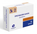 Прегабалин Канон, капсулы 75 мг 14 шт